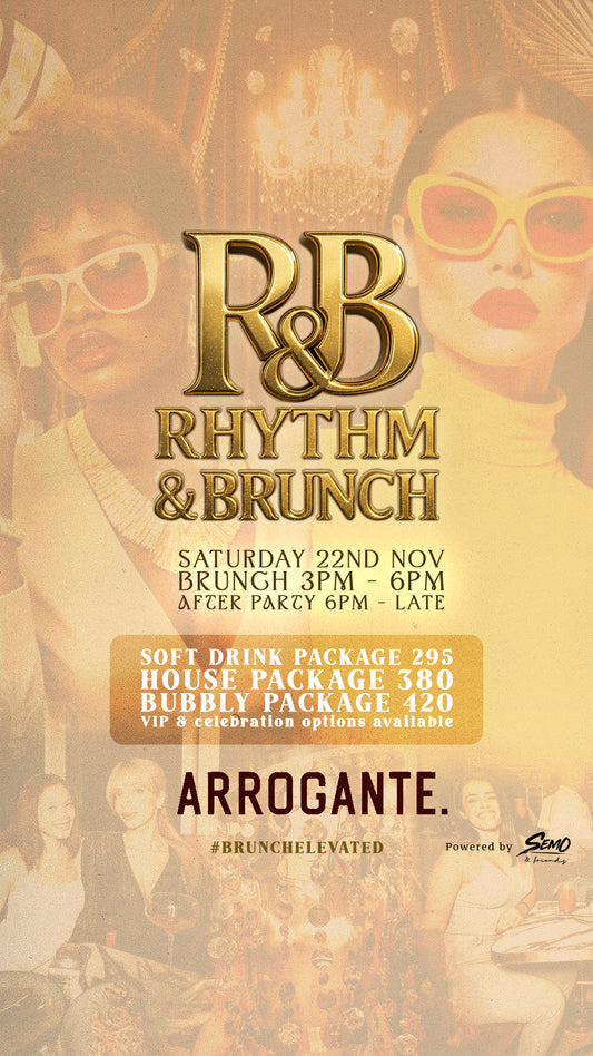 R&B Brunch Dubai (Deposit Payment)