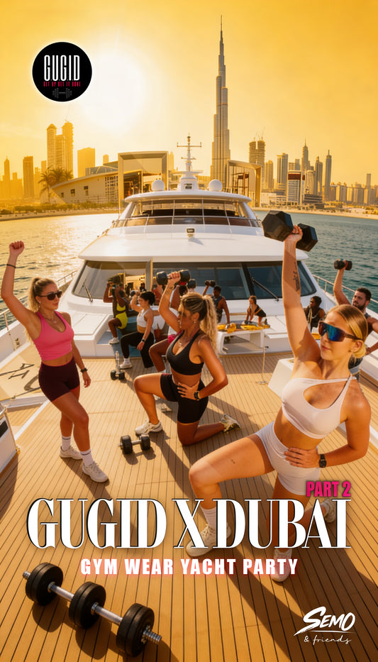 GUGID Gym Wear Yacht Party 🛥️