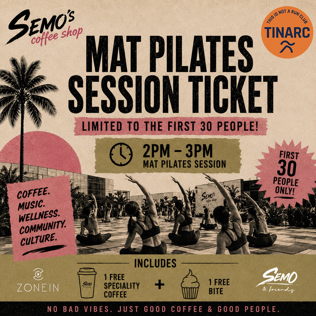 General Admission + Free Mat Pilates ☕️🥳