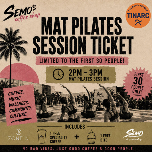 General Admission + Free Mat Pilates ☕️🥳